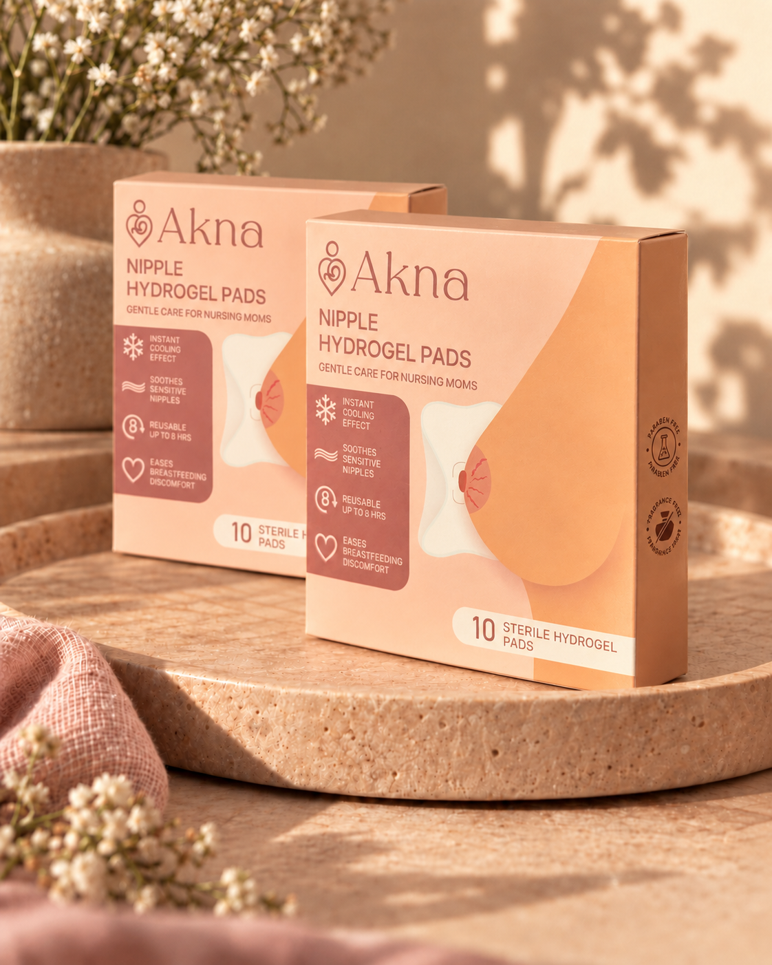 Nipple Hydrogel Pads